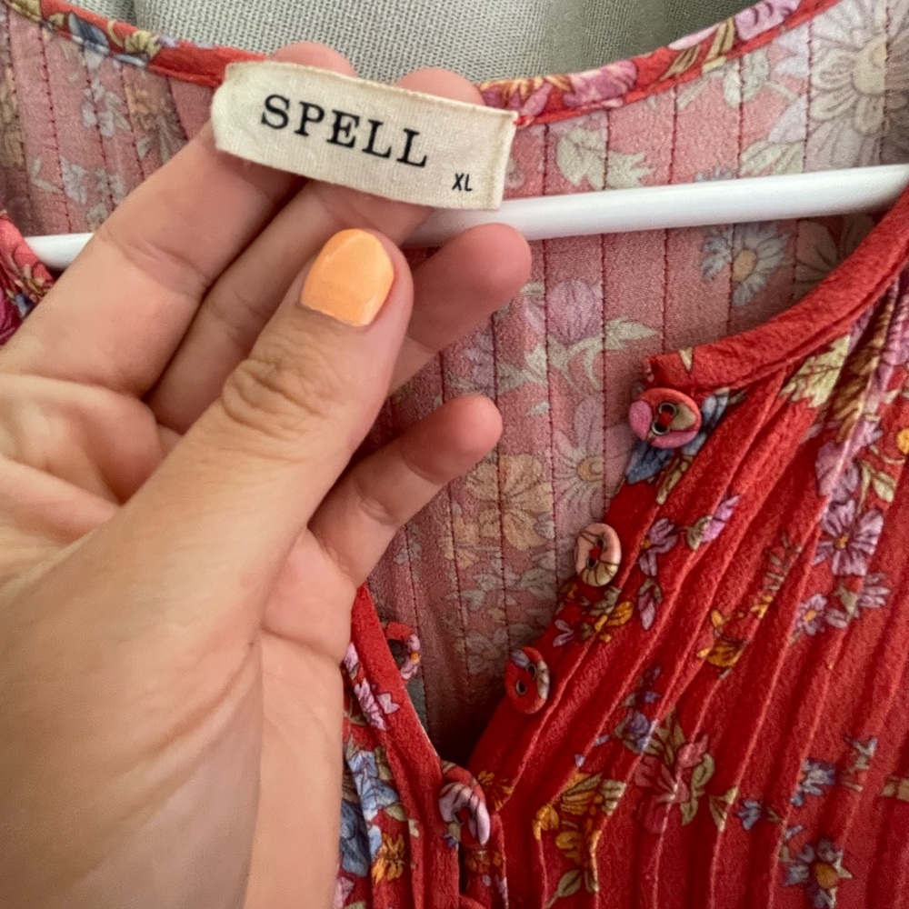 Spell And The Gypsy Meadowland Flutter Sleeve Min… - image 3